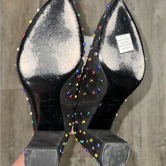 Saint Laurent Betty embellished boot - Picture 7 of 8